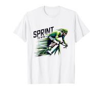 SÉ EL MÁS RÁPIDO Y CORRE HACIA LA VICTORIA VESTIDO DE VERDE Camiseta