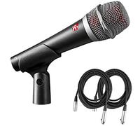 sE Electronics V7 Paquete de micrófono dinámico de mano con 2 cables XLR