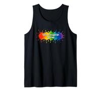 Se enamoró de una chica heterosexual LGBT-Q Lesbian Pride Month Rainbow Camiseta sin Mangas