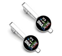 Se encuentra en MyEquatorial Guinea Guinean Roots Tie Clips for Men Silver Necktie Round Tie Pinch Clips Set of 2 Tie Pin for Wedding Anniversary Business Graduate