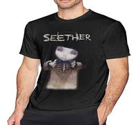 Se-Et-Her Finding Beauty In Negative Spaces Men's T-Shirs Tops Leisure Black 3XL