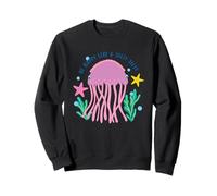 Sé Feliz como una Jalea Alegre, Linda Medusa del océano, Estrella de mar Sudadera