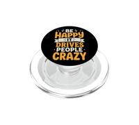 Sé Feliz, vuelve Loca a la Gente PopSockets PopGrip para MagSafe