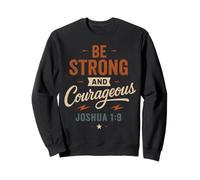 Sé Fuerte y Valiente Joshua 1 9 - Vintage Christian Sudadera