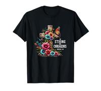 Sé fuerte y valiente Josué 1:9 Dios Fe Jesús Camiseta