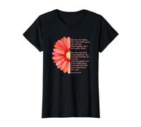 Sé Fuerte y Valiente, Josué 1, Cristiano, Día del Padre Camiseta gráfica económica, Mujer, Negro, M