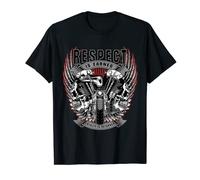 Se gana el respeto - Se devuelve la lealtad - Wild Biker Camiseta