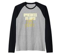 Se ganan oportunidades Camiseta Manga Raglan