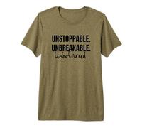 SÉ IMPARABLE, IRROMPIBLE, SIN MOLESTIAS Camiseta Premium