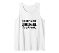 SÉ IMPARABLE, IRROMPIBLE, SIN MOLESTIAS Camiseta sin Mangas