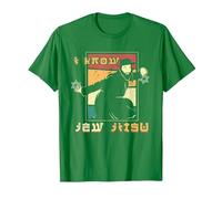 Sé Judío Jitsu Artes Marciales Sentido del Humor Jiu Jitsu Camiseta, Hombre, Verde Kelly, M