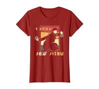Sé Judío Jitsu Artes Marciales Sentido del Humor Jiu Jitsu Camiseta, Mujer, Arándano, 3XL