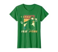 Sé Judío Jitsu Artes Marciales Sentido del Humor Jiu Jitsu Camiseta, Mujer, Verde Kelly, XXL