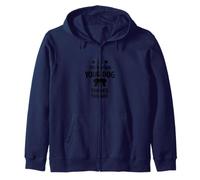 Sé la Persona Que tu Perro Piensa Que Eres Dog Love Cita Divertida Sudadera con Capucha