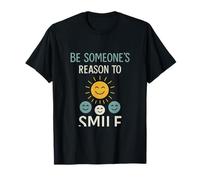 Sé la razón de Alguien para sonreír Sun Volunteer Art Camiseta