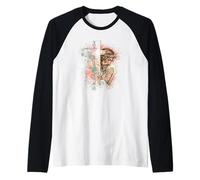 Sé la razón por la Que Alguien cree Jesús Cruz Oración Fe Camiseta Manga Raglan