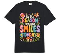 Sé la razón por la Que Alguien sonríe Hoy Alegre, Inspirador, Lindo Comfort Colors Adult Heavyweight T-Shirt