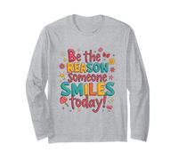 Sé la razón por la Que Alguien sonríe Hoy inspiradora Manga Larga