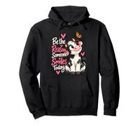 Sé la razón por la Que Alguien sonríe Hoy Linda Vaca Sudadera con Capucha