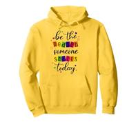 Sé la razón por la que alguien sonríe hoy lindo dulce motivacional Sudadera con Capucha