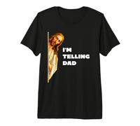 Se lo Digo a papá, Chiste Divertido con Cita de la Biblia de Jesús para Hombres y Mujeres Camiseta Premium