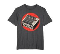 Sé lo Que Hacen Todos los Botones Audio Sound Engineer Music Camiseta, Hombre Tallas Grandes, Jaspeado Oscuro, 3X Alto