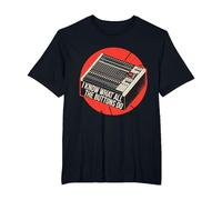 Sé lo Que Hacen Todos los Botones Audio Sound Engineer Music Camiseta, Hombre Tallas Grandes, Negro, 6X Alto