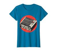 Sé lo Que Hacen Todos los Botones Audio Sound Engineer Music Camiseta, Mujer, Zafiro, 3XL
