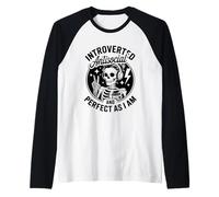 Sé más Fuerte Que Tus Excusas Motivacional Camiseta Manga Raglan