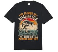 Se me da Muy Bien Pescar, Divertido Humor de Pesca con Pescadores Comfort Colors Adult Heavyweight T-Shirt