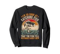Se me da Muy Bien Pescar, Divertido Humor de Pesca con Pescadores Sudadera