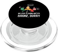 Se me rompió el Maldito medidor, lo Siento. Humor Sarcástico PopSockets PopGrip para MagSafe
