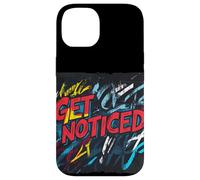 Sé memorable con el dicho "Hazte notar" Carcasa para iPhone 14