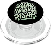 Se necesita aloe para quemaduras solares lo antes posible PopSockets PopGrip para MagSafe