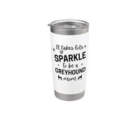 Se necesita mucho brillo para ser una madre de Geryhound Vaso térmico de acero inoxidable de doble pared