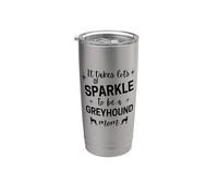 Se necesita mucho brillo para ser una madre de Geryhound Vaso térmico de acero inoxidable de doble pared