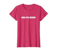 Se Necesita píldora fría Camiseta, Mujer, Rojo Jaspeado, XXL