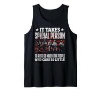 Se Necesita una Persona Especial para arriesgar Tanto Veterano Camiseta sin Mangas