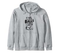 Se Necesitan Muchas Pelotas para Jugar al Golf como yo lo Hago Golf Divertido Sudadera con Capucha
