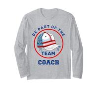 Sé Parte del Equipo Entrenador de diseño de béisbol Edición 2026 Manga Larga