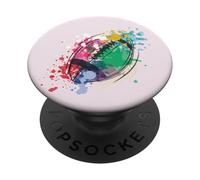 SE Que Juego como UNA Chica Trato DE Mantener EL Futuro Rugby Meme PopSockets PopGrip Adhesivo