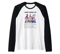 Sé Que juro Mucho, lo Siento Mucho, intentaré ser Bueno Camiseta Manga Raglan