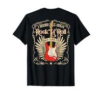 Sé Que Solo es Rock'n'Roll Pero me Gusta, música Rock Back Camiseta