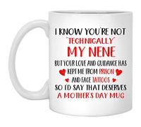 Sé Que Técnicamente No Eres Mi Nene Tazas De Cerámica Chic Taza Duradero Tazas De Desayuno Para Oficina Espresso Hogar Escuela 330Ml