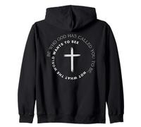 Sé quien Dios te ha Llamado a ser: fe Cristiana, Cita Sudadera con Capucha
