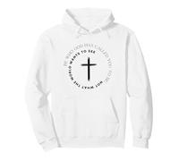 Sé quien Dios te ha Llamado a ser: fe Cristiana, Cita Sudadera con Capucha