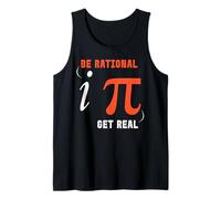 Sé Racional Consigue un Verdadero Profesor de matemáticas matemáticas Divertidas Camiseta sin Mangas