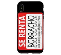 Se Renta Borracho Mexican Badass Slang Words Mexico Chicano Carcasa para iPhone XS MAX