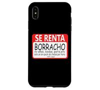 Se Renta Borracho Mexicans Sarcastic Humor Latinos Saying Carcasa para iPhone XS Max