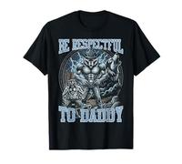 Sé Respetuoso con el Hombre Lobo Muscular de papá Camiseta